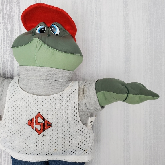 Vtg NCSU Mascot Croaking Frog Team Toad - Picture 10 of 15
